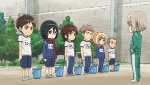 Shingeki! Kyojin Chuugakkou 1 Episodio 4