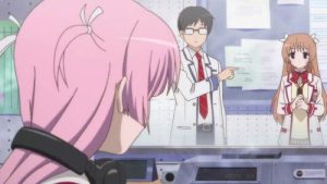 Daitoshokan no Hitsujikai 1 Episodio 2