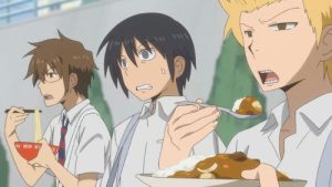 Danshi Koukousei no Nichijou 1 Episodio 1