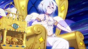 Megami “Isekai Tensei Nani ni Naritai Desu ka” Ore “Yuusha no Rokkotsu de” Episodio 5