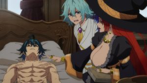 Tsue to Tsurugi no Wistoria Episodio 9