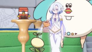 Megami “Isekai Tensei Nani ni Naritai Desu ka” Ore “Yuusha no Rokkotsu de” Episodio 9