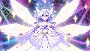 Megami “Isekai Tensei Nani ni Naritai Desu ka” Ore “Yuusha no Rokkotsu de” Episodio 12