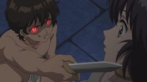 Sora wa Akai Kawa no Hotori Episodio 2