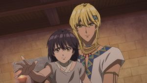 Sora wa Akai Kawa no Hotori Episodio 3